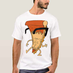 Camiseta Fatia de pizza exposta