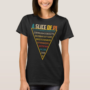 Camiseta Fatia Do Pi Day S Para Homens Símbolo Shi 3,14 Pi