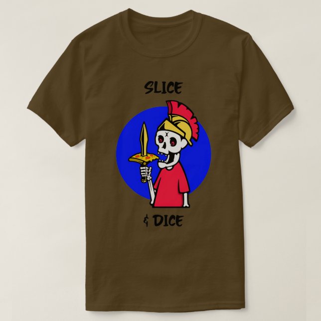 Camiseta Fatia e Dice (Frente do Design)
