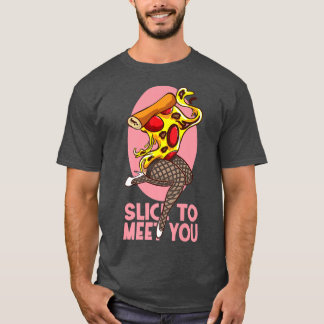 Camiseta Fatia Para Te Conhecer Pizza Engraçada