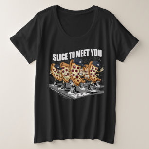 Camiseta Fatia Para Te Conhecer Pizza Engraçada