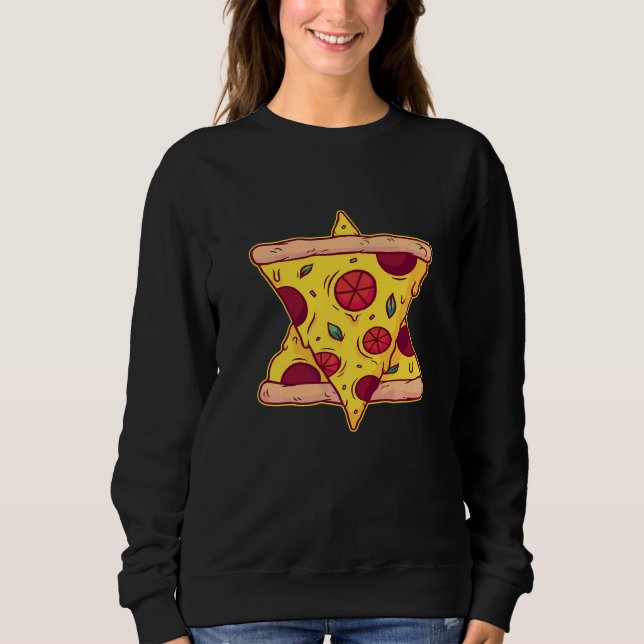Camiseta Fatias de pizza pentagrama   (Frente)