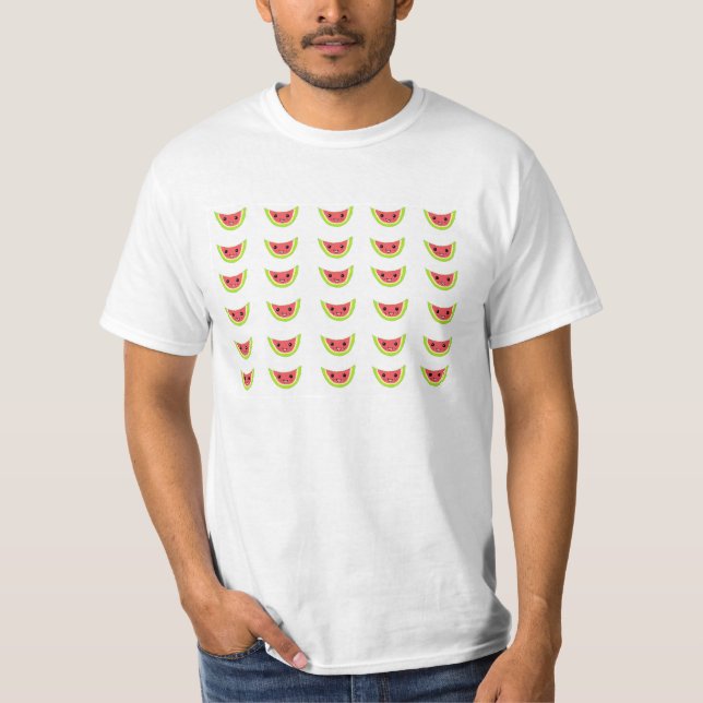 Camiseta Fatias felizes da melancia (Frente)