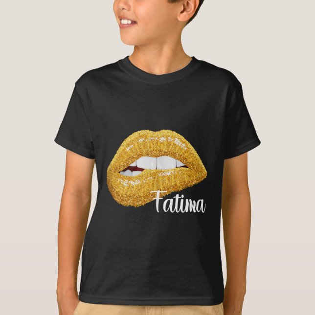 Camiseta Fatima - Presente de Primeiro Nome Sem Mangas (Frente)