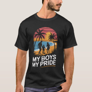 Camiseta Fatjer e 2 filhos, futebol de praia