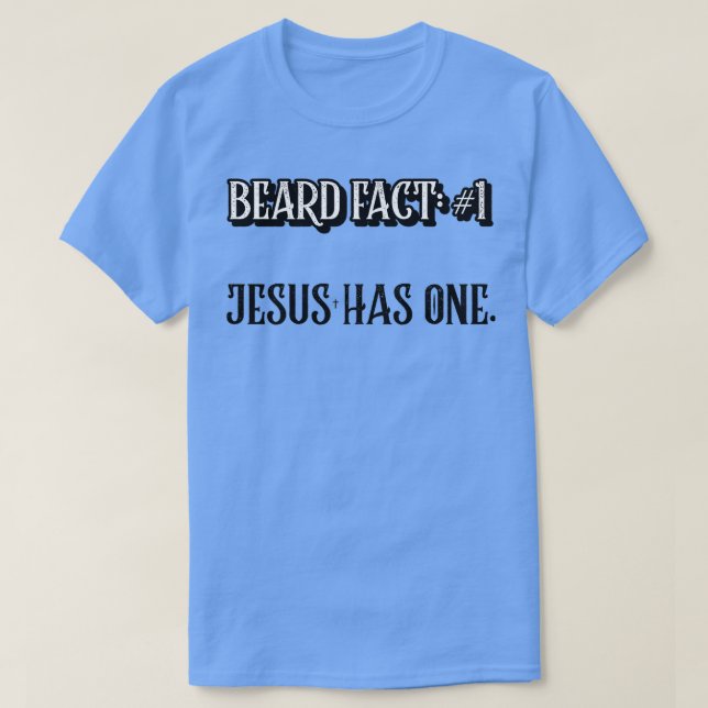 Camiseta Fato da barba 1 (Frente do Design)