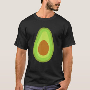 Camiseta Fato de Abacate Halloween Vegano Homens Mulheres