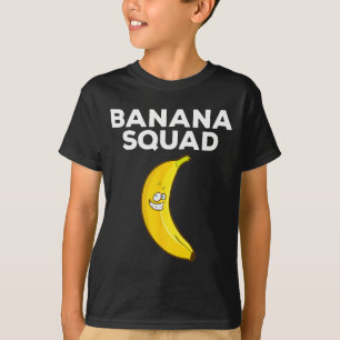 Camiseta Fato de Banana Fofo para Homens Mulheres Crianças