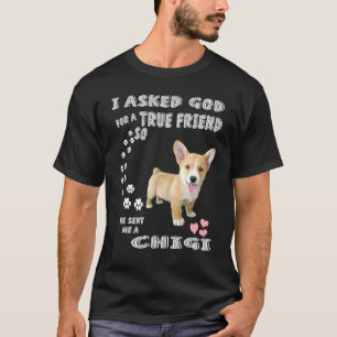 Camiseta Fato de Cachorro Chigi Corgi Chihuahua Mãe Pai Fof