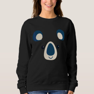 Camiseta Fato de Halloween de Urso Koala Animal da Selva Si