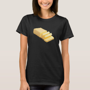 Camiseta Fato de Manteiga Francesa Fácil de Última Hora par