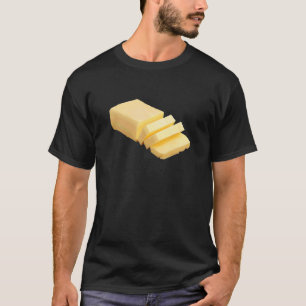 Camiseta Fato de Manteiga Francesa Fácil de Última Hora par