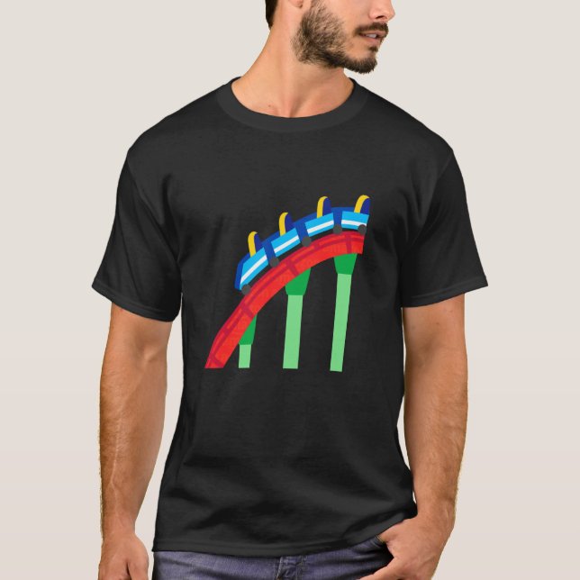 Camiseta Fato de Montanha-Russa (Frente)