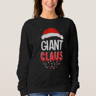 Camiseta Fato de Natal de Papai Noel Gigante Correspondente