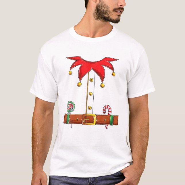 Camiseta Fato de Natal ELF (Frente)