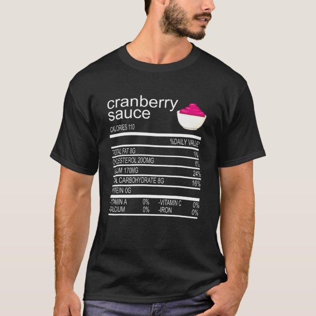 Camiseta Fato de Nutrição de Aromas de Comida de Molho de A (Frente)