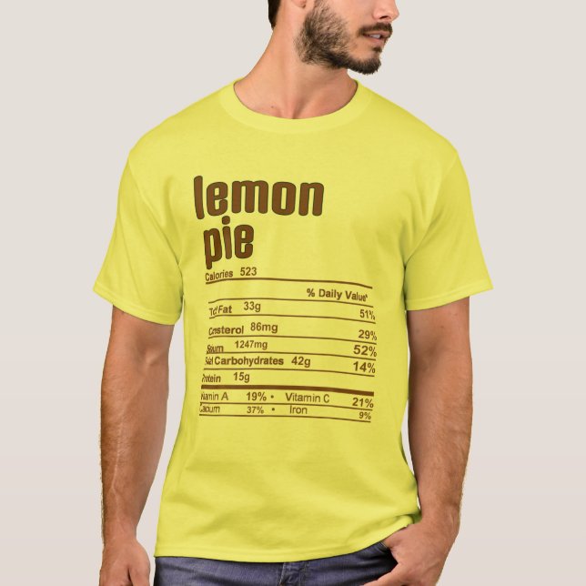 Camiseta Fato de Nutrição de Pizza de Limão de Natal de Açã (Frente)