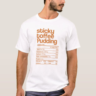 Camiseta Fato de Nutriciação de Pudim de Café Sticky - A