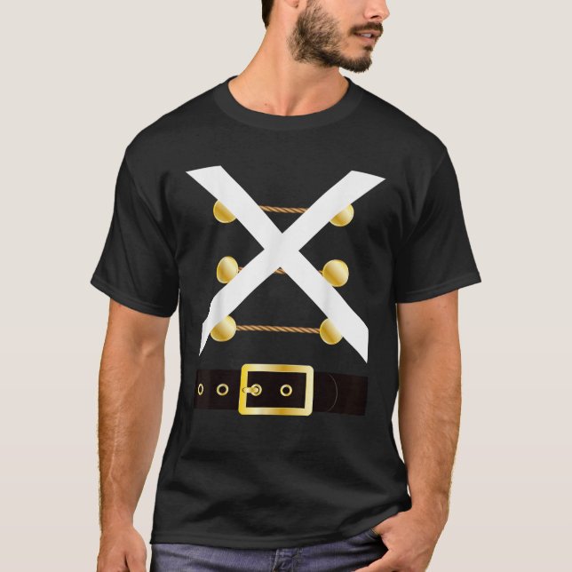 Camiseta Fato de Quebra-Nozes Uniforme Correspondente Solda (Frente)
