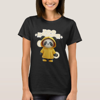 Camiseta Fato de tratador de zoológico Panda Animais africa