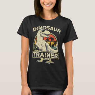 Camiseta Fato de Treinador de Dinossauro para Halloween, Co