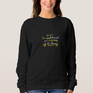 Camiseta Fato Divertido Eu Sou Um Introvertido E Quero Ir P