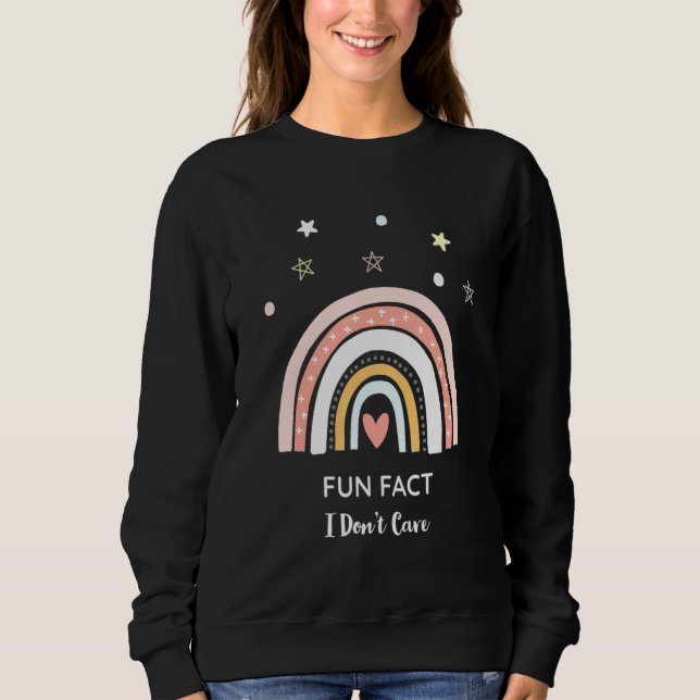 Camiseta Fato Divertido Não Me Importo De Dizer Sarcástico (Frente)