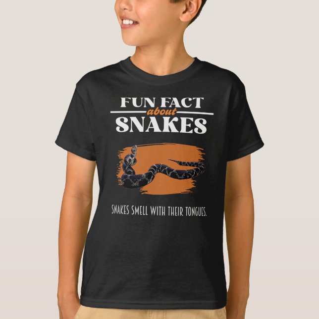 Camiseta Fato divertido sobre Cobras - Lover Cobra (Frente)