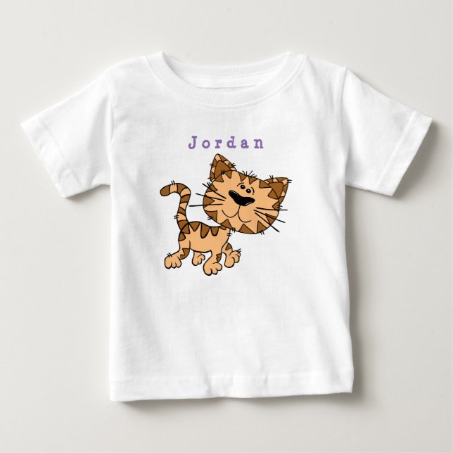 Camiseta fato físico engraçado, gato 01. (Frente)