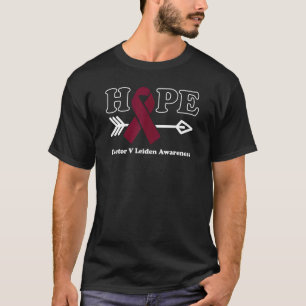 Camiseta Fator de Esperança V Sensibilização do Leiden Fris