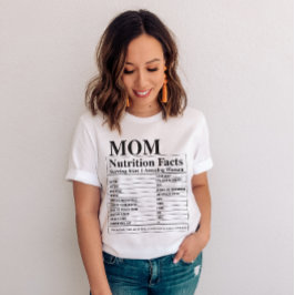 Camiseta Fatos da Mamãe Dia das Mães