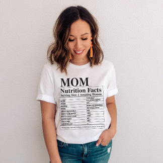 Camiseta Fatos da Mamãe Dia das Mães