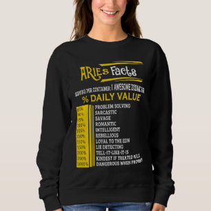 Camiseta Fatos de Áries Zodíaco T Nascido em 21 de março a