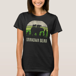 Camiseta Fatos de Família Combinando Avó Urso Netos 5 K
