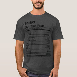 Camiseta Fatos de Nutrição Barber 2