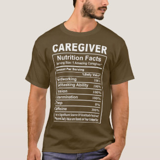 Camiseta Fatos de Nutrição do egiver