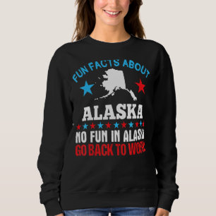 Camiseta Fatos Divertidos Sobre O Alasca Não Se Divertem No