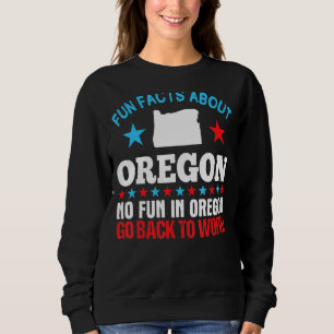 Camiseta Fatos Divertidos Sobre O Oregon Não Se Diverte No 