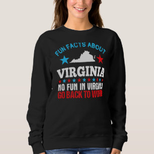 Camiseta Fatos Divertidos Sobre Virgínia Não Se Diverte Na