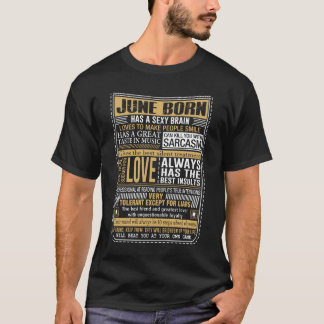 Camiseta Fatos do nascer em junho