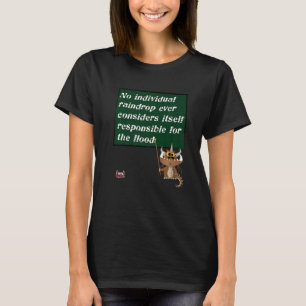 Camiseta Fatos E Necessidades Humanas Básicas Com Duxdragon