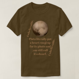Camiseta Fatos inacreditáveis de Pluto