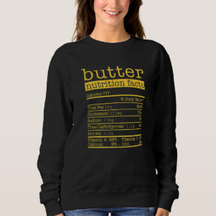 Camiseta Fatos Nutricionais da Manteiga Ação de Graças Nata