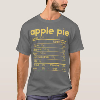 Camiseta Fatos Nutricionais Dão Engraçado Falso Fato de Açã