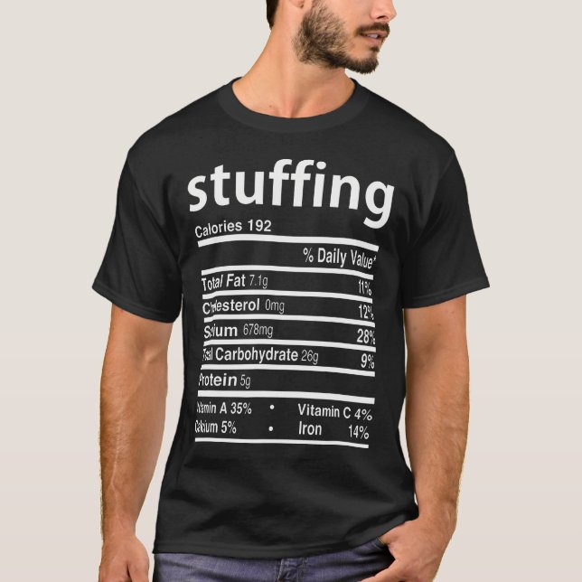 Camiseta Fatos Nutricionais de Enchimento 2020 Natal de Açã (Frente)