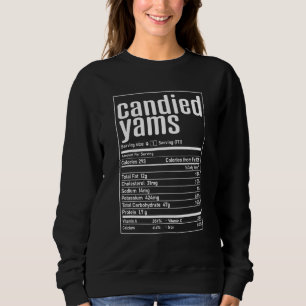 Camiseta Fatos Nutricionais de Inhames Cristalizados Natal 