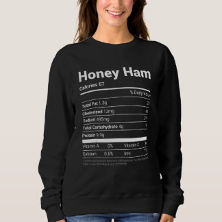 Camiseta Fatos Nutricionais de Presunto com Mel Família Cor