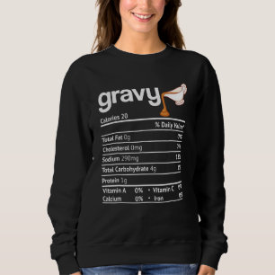 Camiseta Fatos Nutricionais do Molho de Carne  Natal Dia de