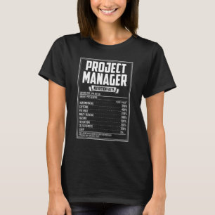 Camiseta Fatos Nutricionais do Project Manager