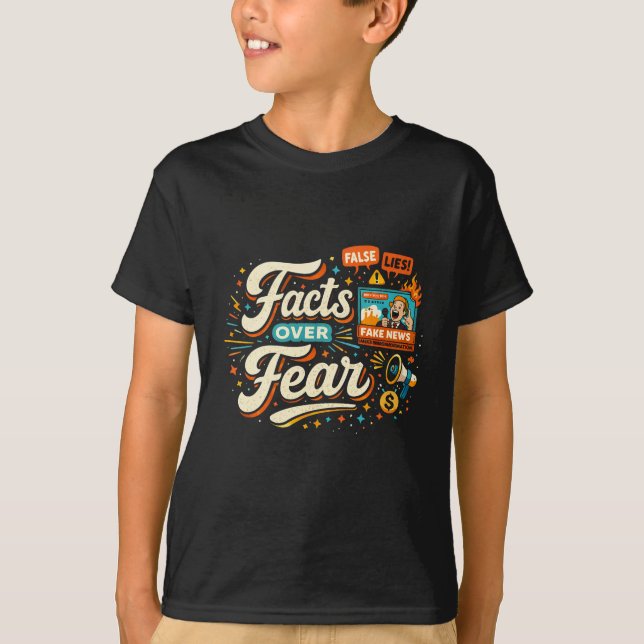 Camiseta Fatos Sobre Medo (Frente)